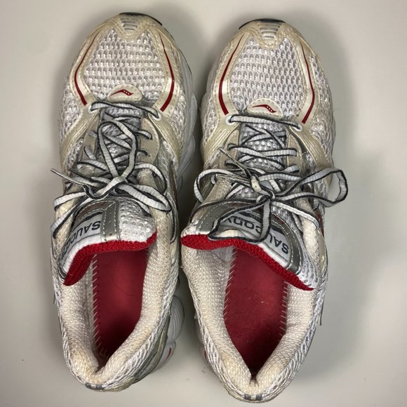 Saucony Women Shoes Athletic Running Grid Hybrid XT 900 15036 4 White/Red Sz 8.5 - Picture 5 of 15